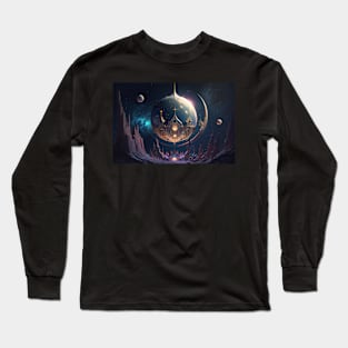 Whimsical Celestial Dream Long Sleeve T-Shirt